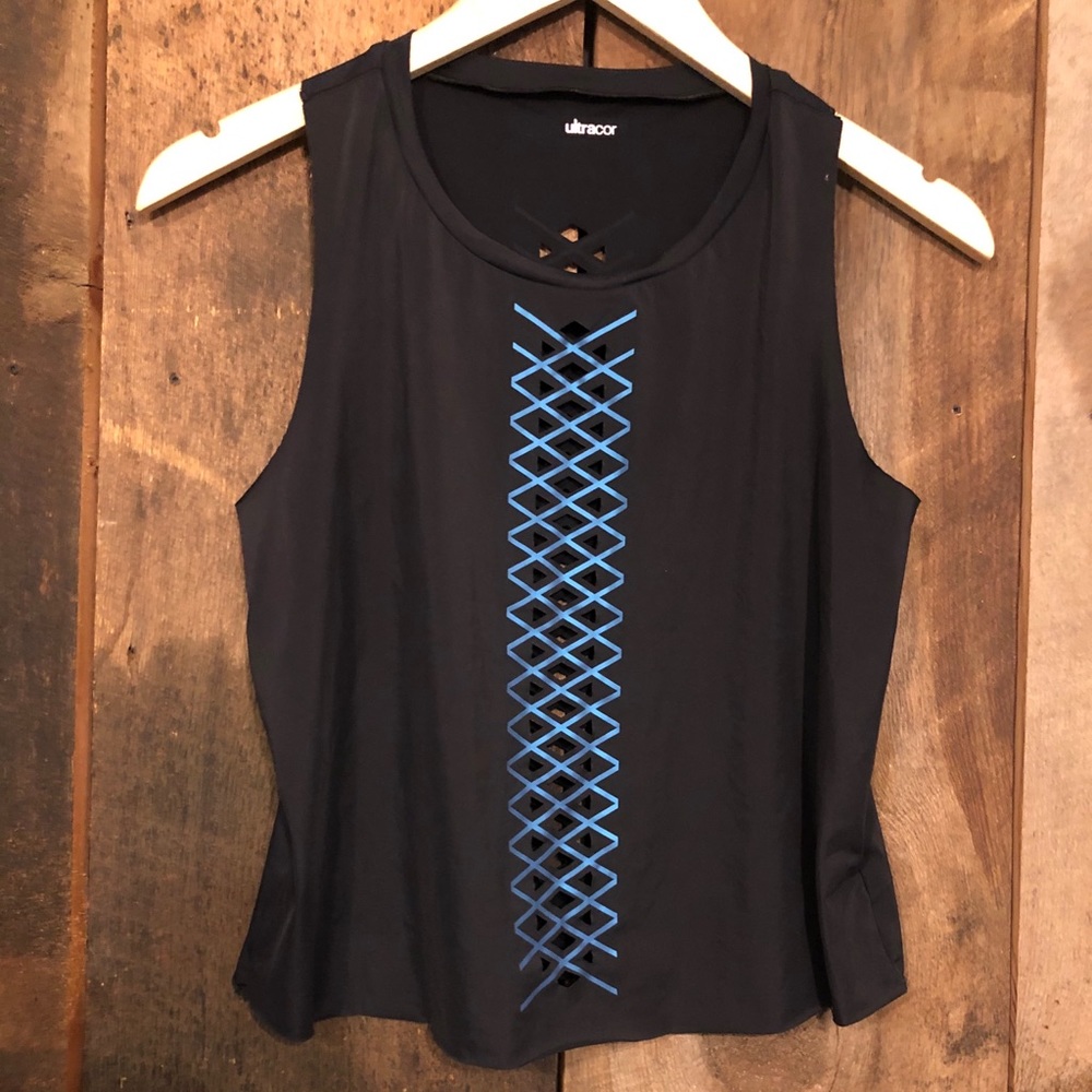 Ultracor pixelate laser cut tank.